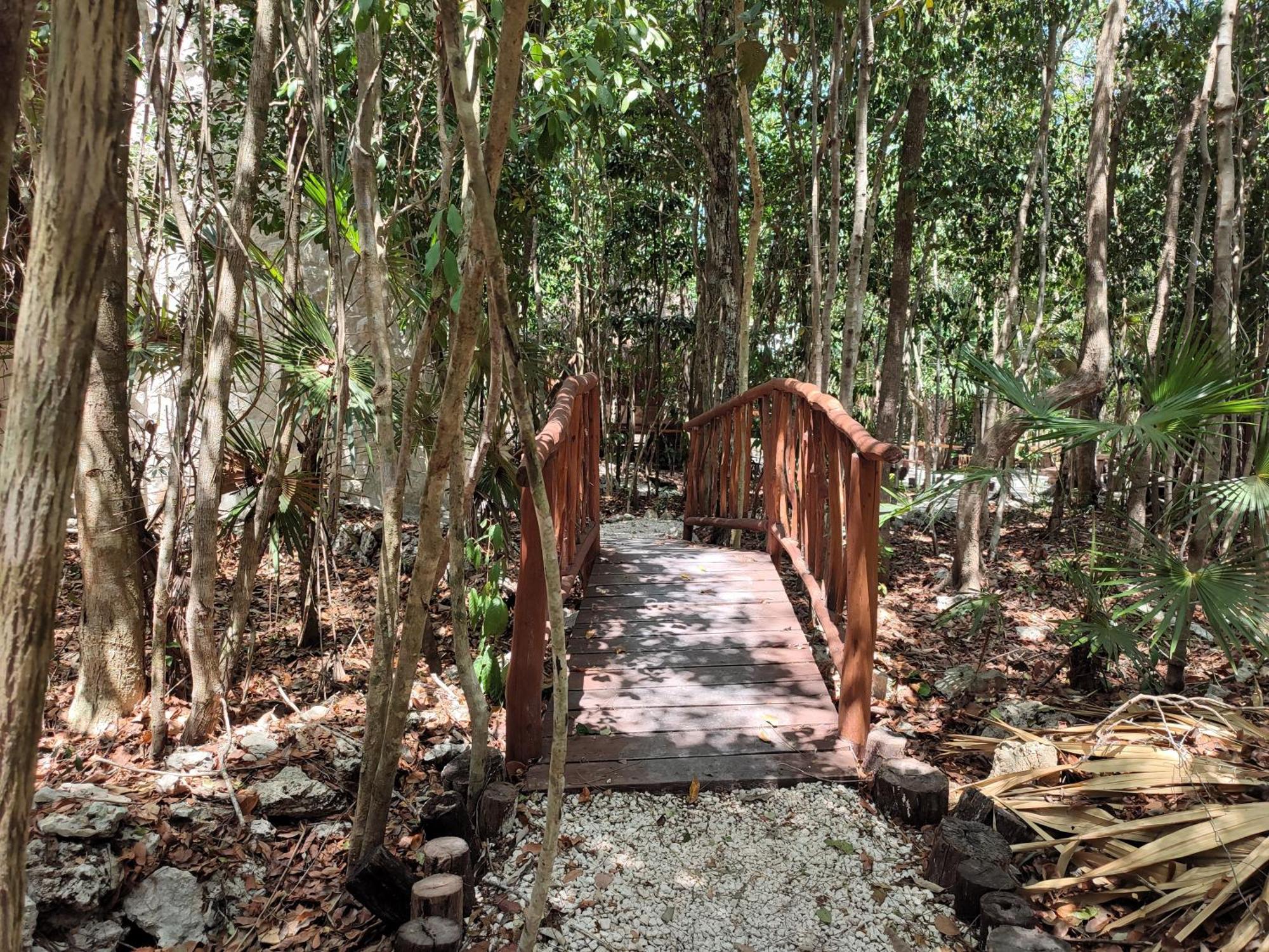 Aldea Maya-Ha Cabanas Con Cenotes Puerto Morelos Exterior foto